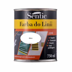 
                  DRAGON Farba do linii biała Sentic 750ml SFL750BI